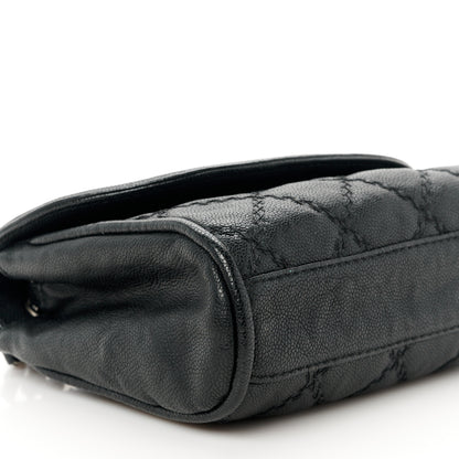 Chanel Caviar Stitched Small Flap Black 9 of 10