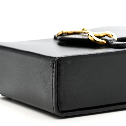 Gucci Boarded Plutone Calfskin Mini Horsebit 1955 Crossbody Bag Black 10 of 13