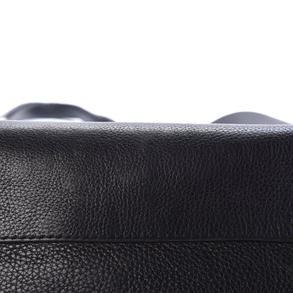 Gucci Pebbled Calfskin Large Tote Black 10 of 11