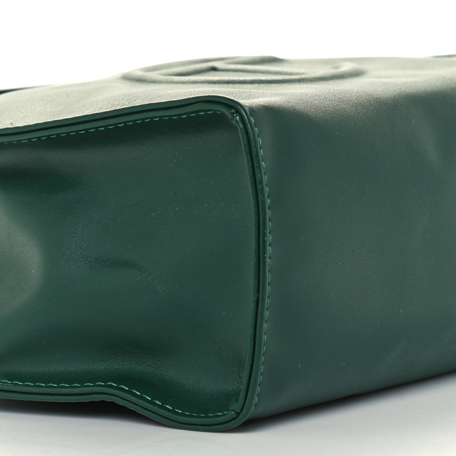 Telfar Vegan Leather Small Shopping Bag Dark Olive 9 of 10