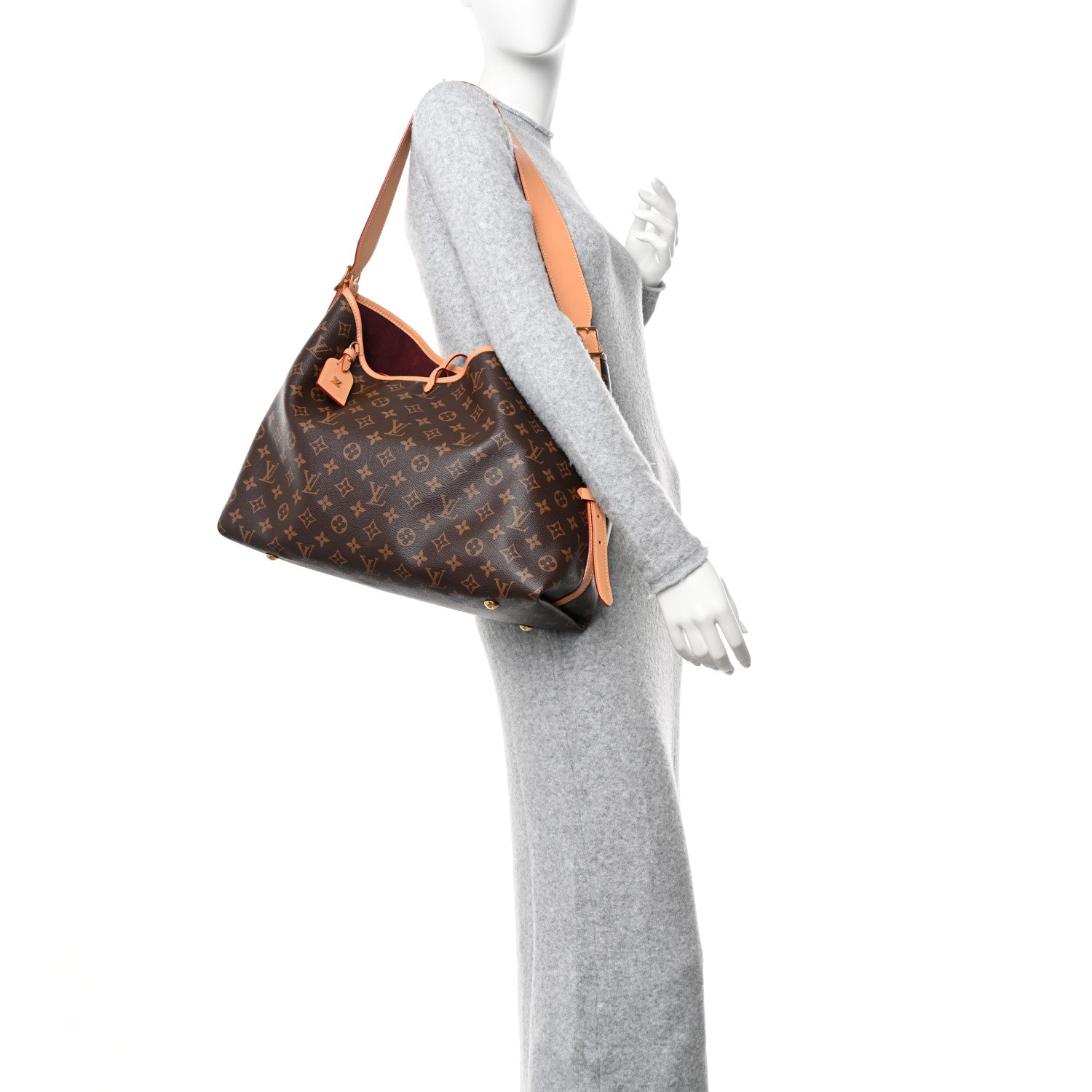 Louis Vuitton Monogram CarryAll MM 2 of 12