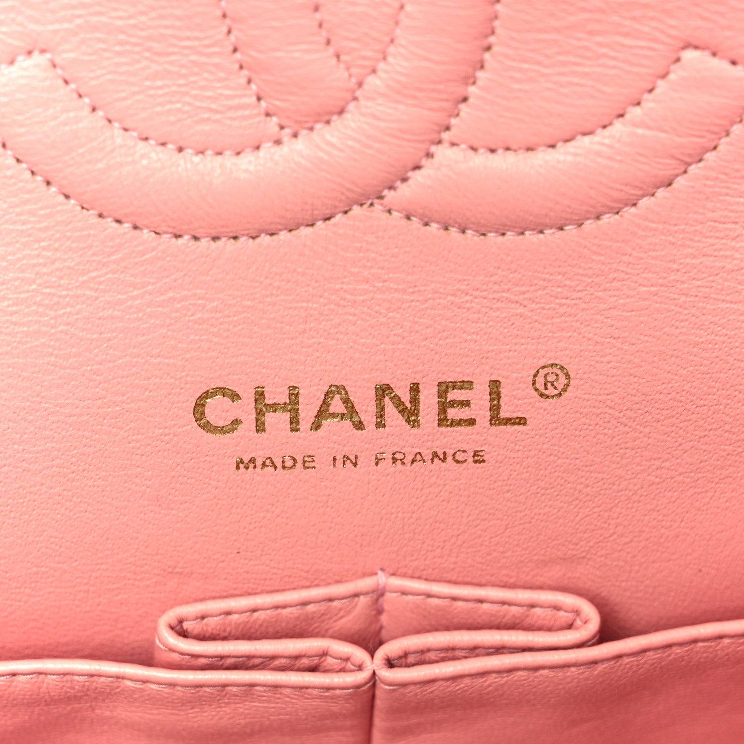 Chanel Caviar Quilted Medium Double Flap Pink 6 of 12