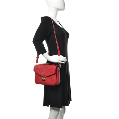 Louis Vuitton Empreinte Pochette Metis Scarlet 2 of 11