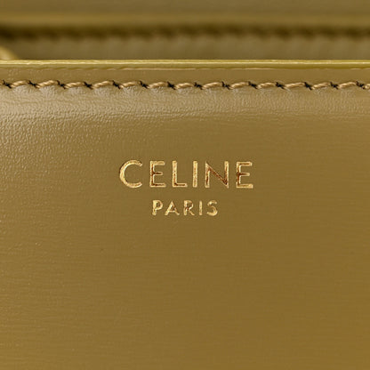 Celine Shiny Calfskin Teen Triomphe Olive 6 of 12