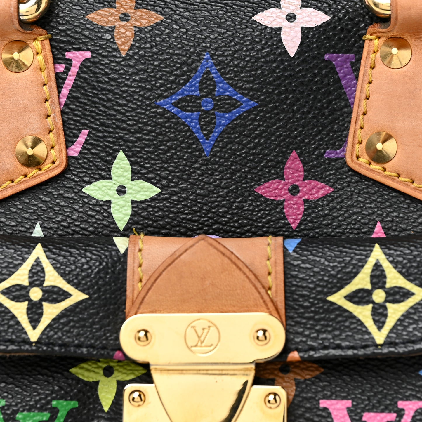 Monogram Multicolor Speedy 30 Black