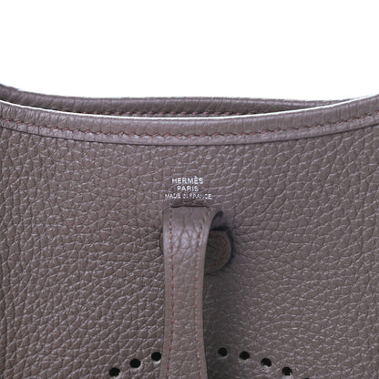 Hermes Taurillon Clemence Evelyne TPM Etain 6 of 11