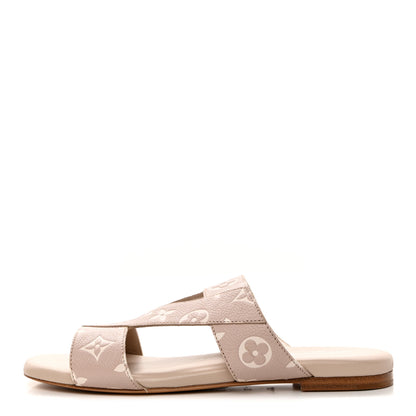 Louis Vuitton Empreinte Croisiere Mule Flats 37 Beige 1 of 11