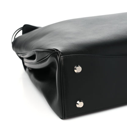 Balenciaga Smooth Calfskin Large Rodeo Top Handle Handbag Black 9 of 11