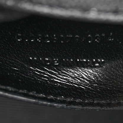 Saint Laurent Grain De Poudre Monogram Cassandre Clutch Black 9 of 9