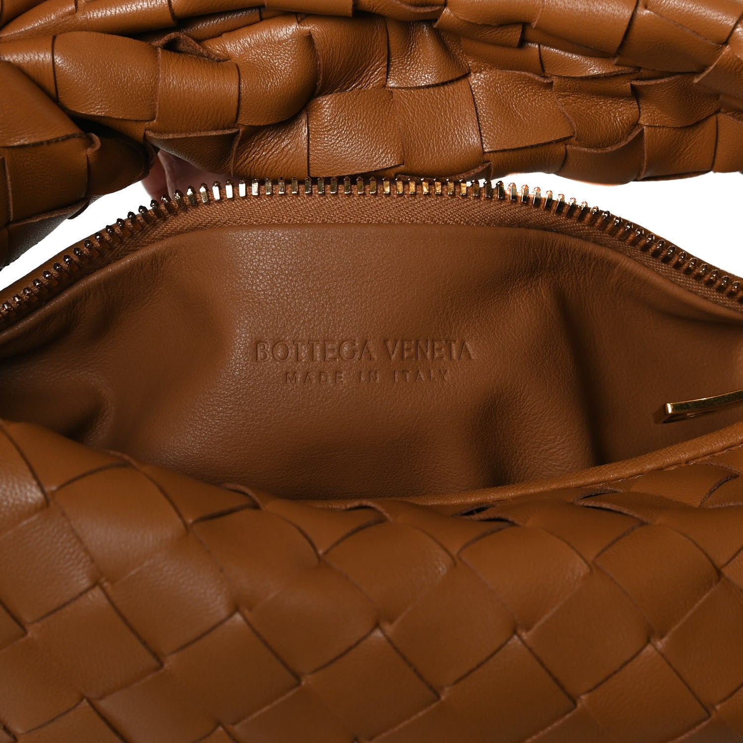 Bottega Veneta Nappa Intrecciato Mini Jodie Caramel 6 of 10