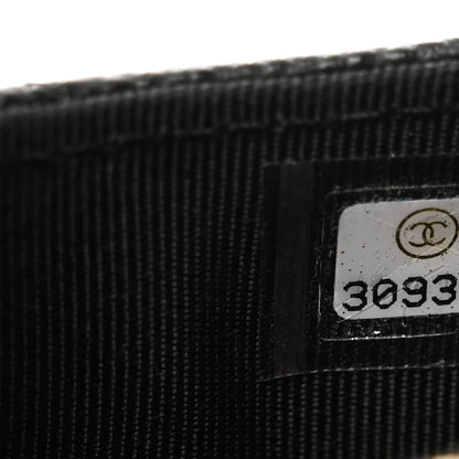 Chanel Caviar Quilted CC Zip Card Holder Black 7 of 8
