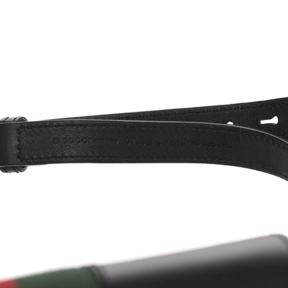 Gucci Calfskin Sylvie Belt Bag 95 38 Black 10 of 10