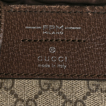Gucci GG Supreme Monogram Porter Carry On Suitcase 5 of 10