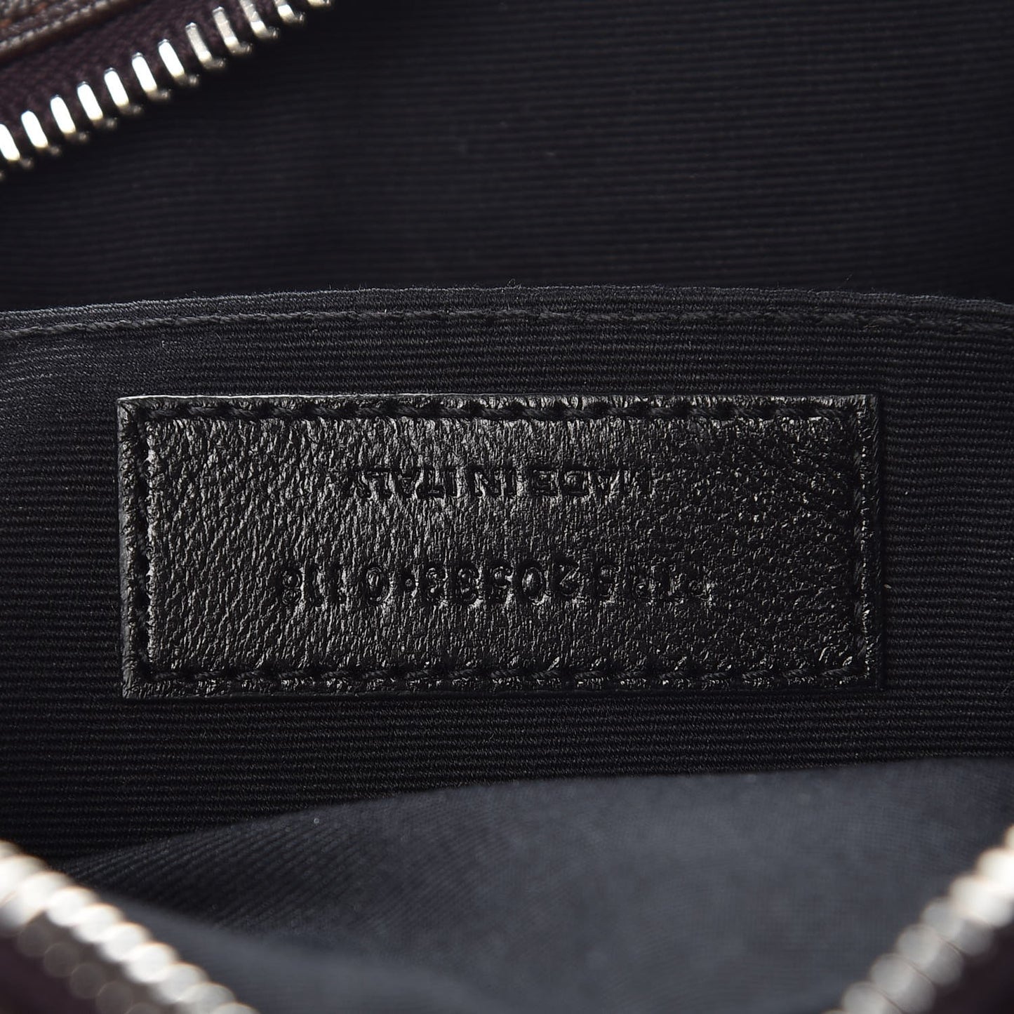 Lambskin Monogram Small Lou Camera Bag Black Tulipe