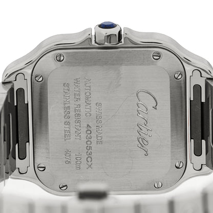Cartier Stainless Steel 35mm Santos de Cartier Automatic Watch 4 of 5