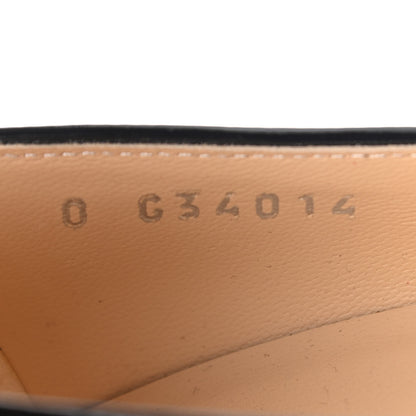 Chanel Lambskin Suede Quilted Cap Toe Pumps 38 Black 8 of 8