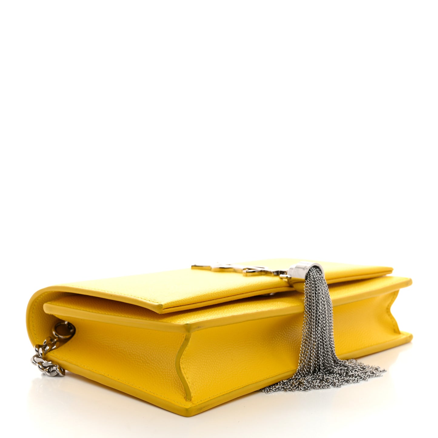 Grain De Poudre Classic Monogram Kate Tassel Chain Wallet Mimosa