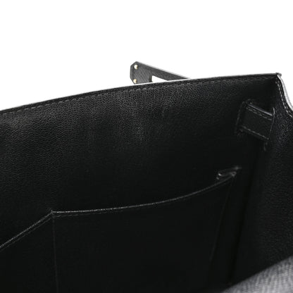 Hermes Epsom Kelly Sellier 28 Black 13 of 14