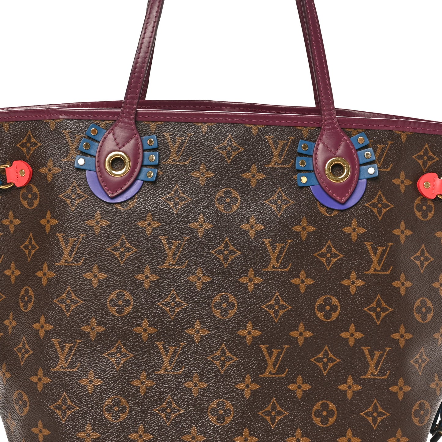 Monogram Totem Neverfull MM Magenta