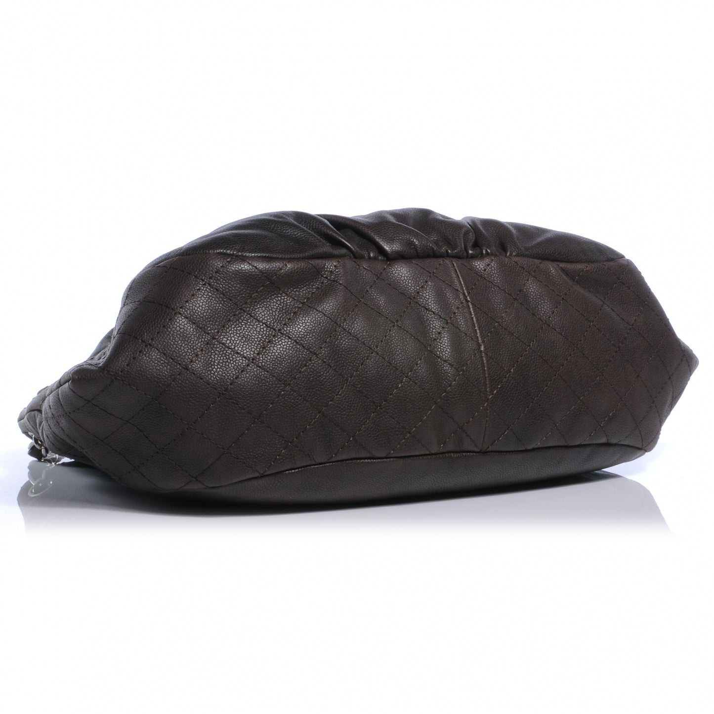 Caviar Timeless Shoulder Bag Brown