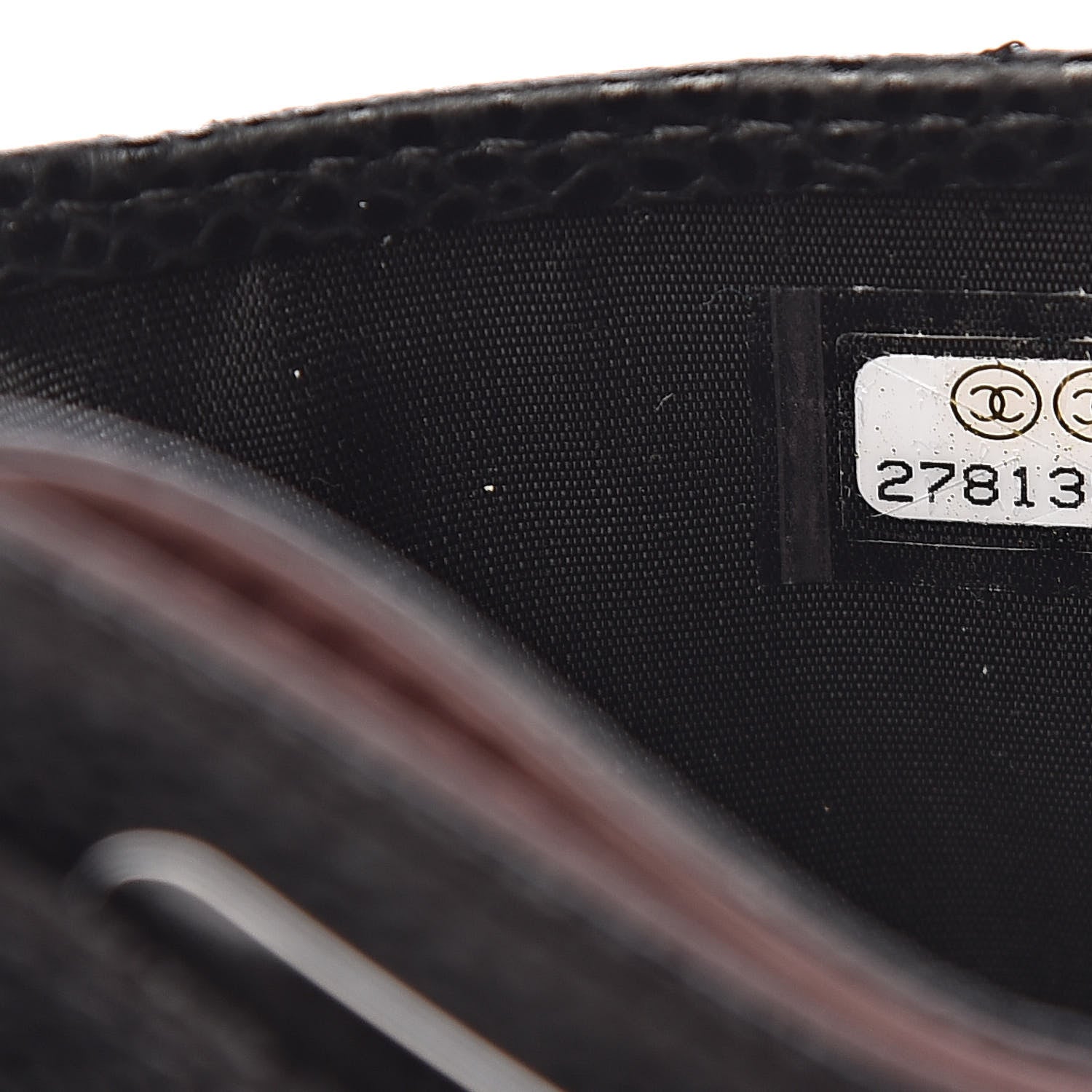 Chanel Caviar Quilted Card Holder Black 8 of 9
