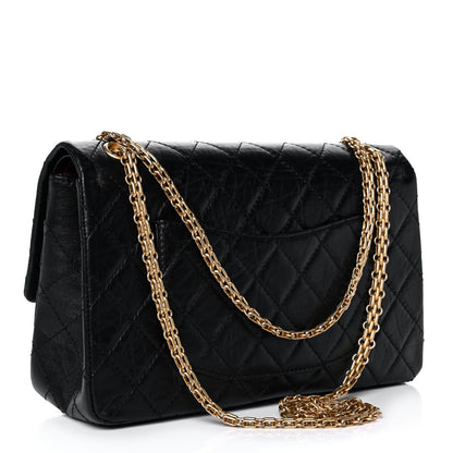 Chanel Aged Calfskin Quilted 2.55 Reissue 227 Flap Black 3 of 12