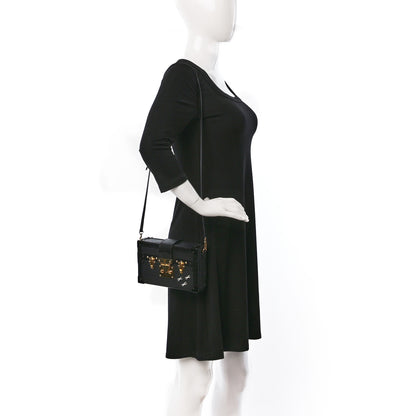 Louis Vuitton Epi Petite Malle Black 2 of 16