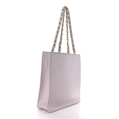 Chanel Lambskin CC Shoulder Bag Lilac 3 of 10