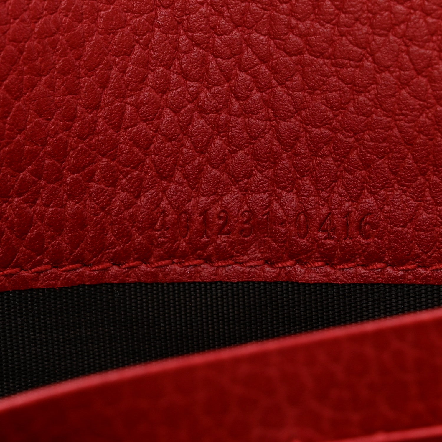 Gucci Calfskin Mini Dionysus Chain Wallet Hibiscus Red 7 of 11