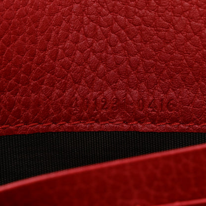 Gucci Calfskin Mini Dionysus Chain Wallet Hibiscus Red 7 of 11