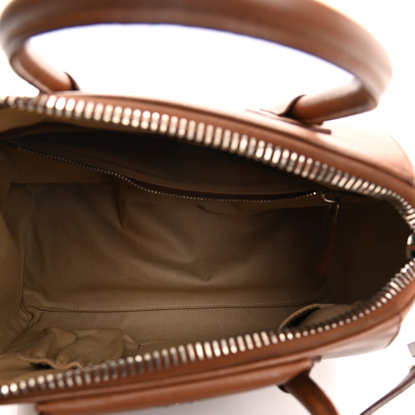 Sugar Goatskin Small Antigona Caramel