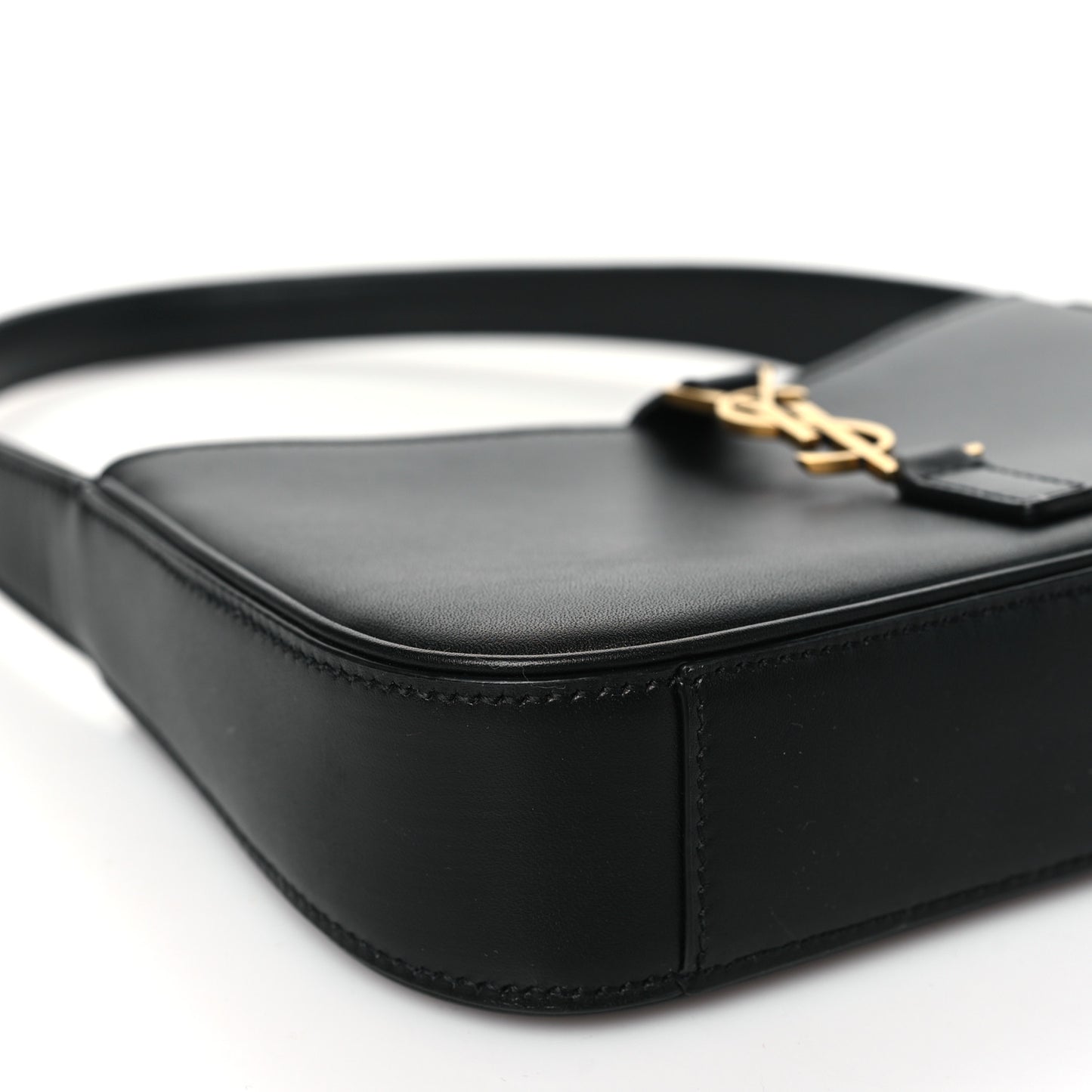 Smooth Calfskin Le 5 A 7 Mini Hobo Black
