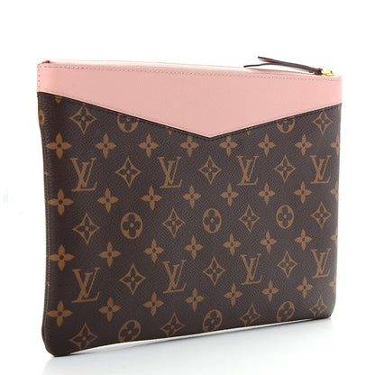 Louis Vuitton Monogram Daily Pouch Rose Poudre 3 of 9