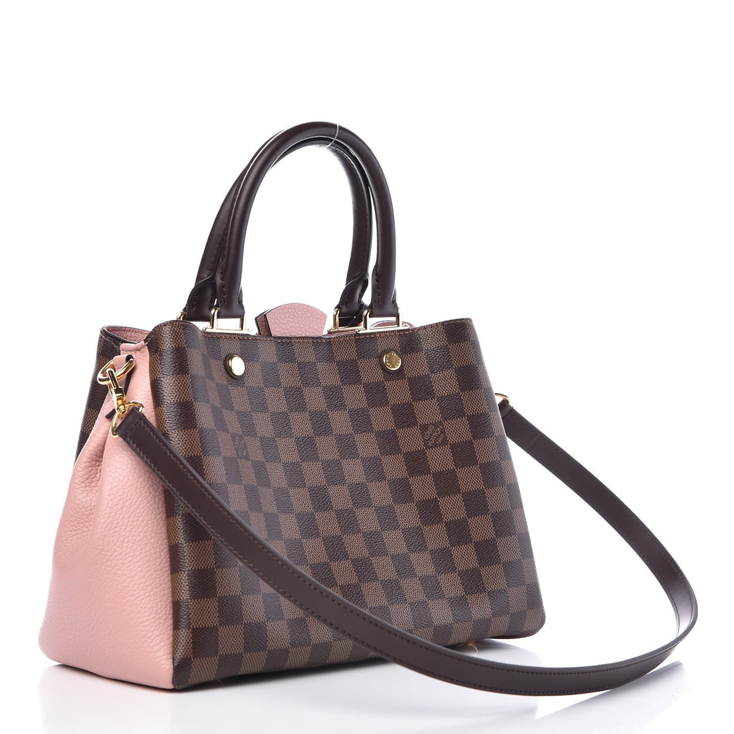 Damier Ebene Cuir Taurillon Brittany Magnolia