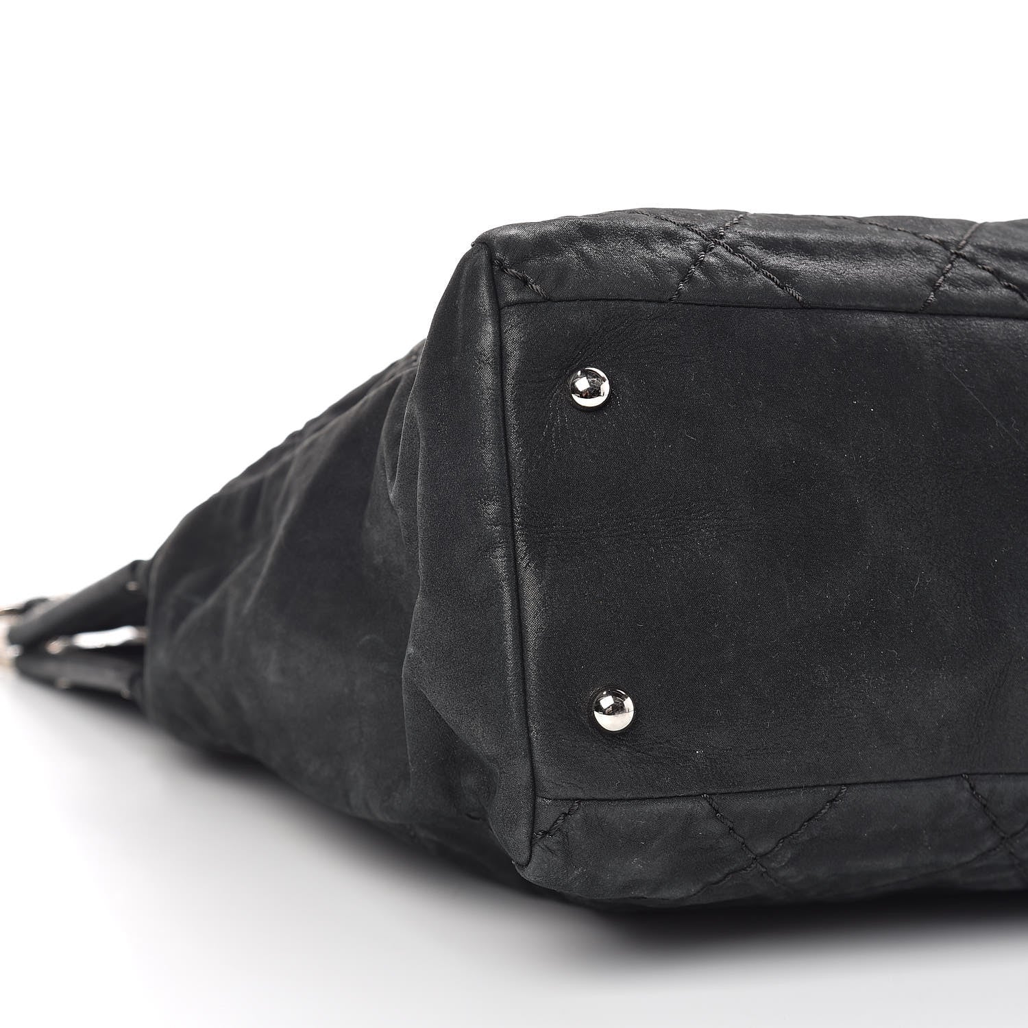 Chanel Iridescent Calfskin Large Sea Hit North South Tote Black 5 of 11