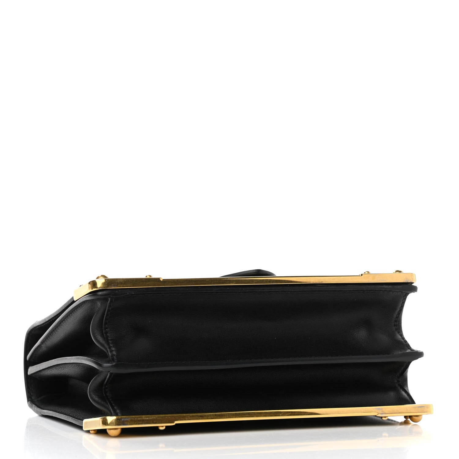 Prada City Calf Saffiano Cahier Bag Black 3 of 10