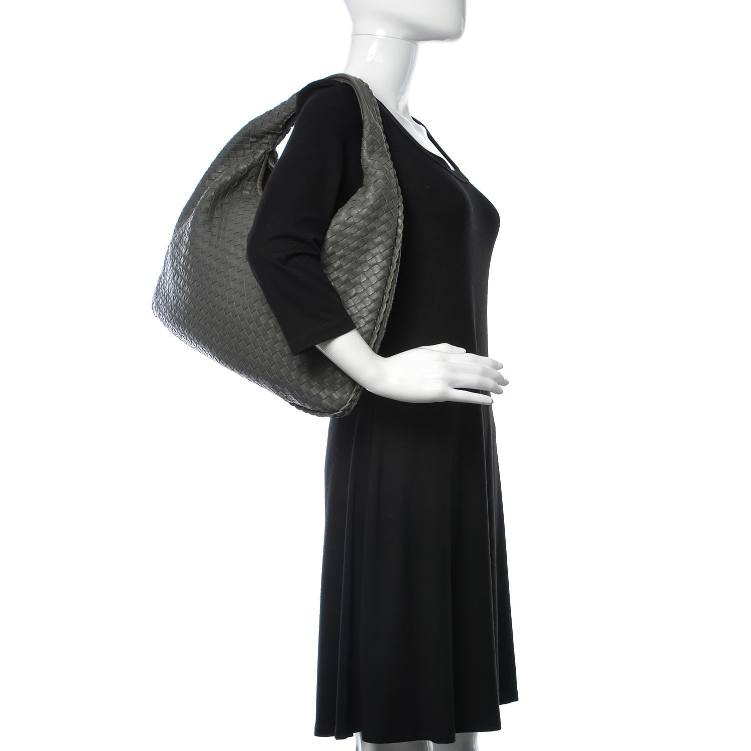 Bottega Veneta Nappa Intrecciato Large Veneta Hobo Matita 2 of 10