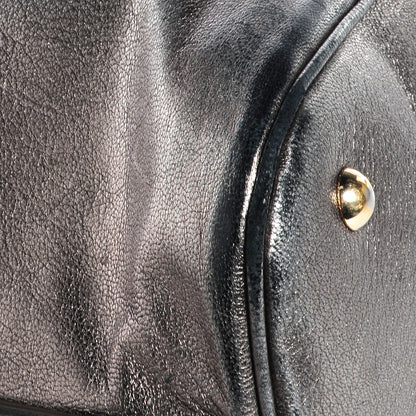 Saint Laurent Calfskin Oversized Muse Tote Silver 7 of 12