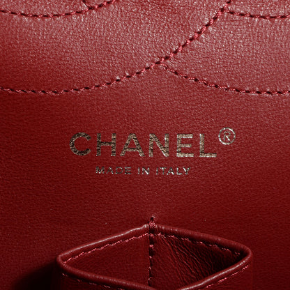 Chanel Aged Calfskin Quilted 2.55 Reissue 227 Flap Red 8 of 10