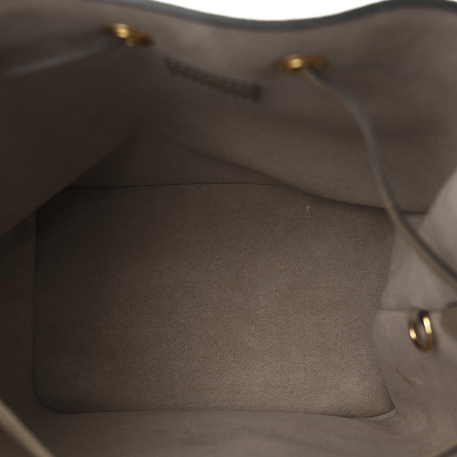 Louis Vuitton Empreinte Monogram Giant Neonoe MM Tourterelle Creme 6 of 10