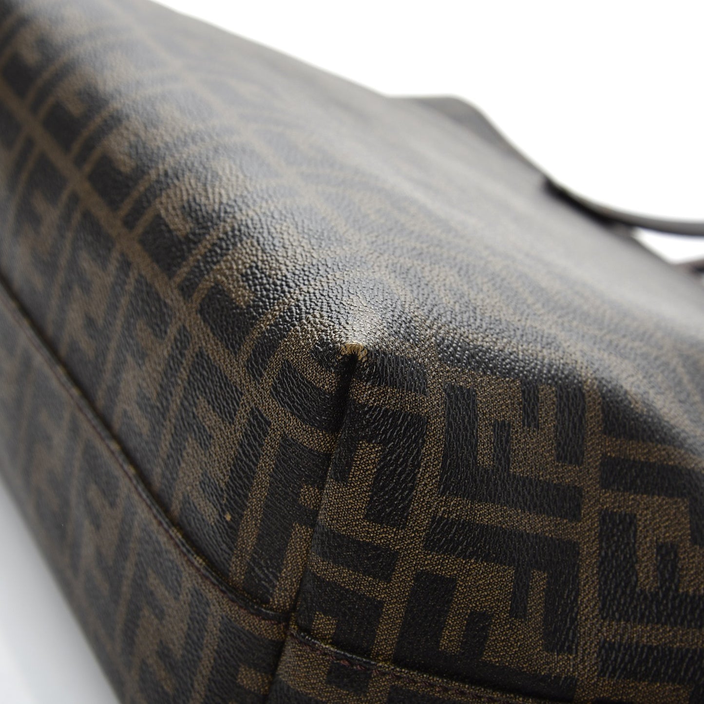 Zucca Spalmati Small Roll Tote Tobacco Moro