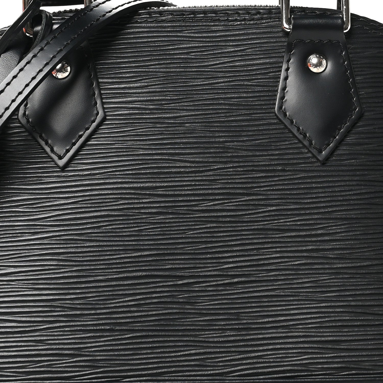 Louis Vuitton Epi Alma BB Black 7 of 10