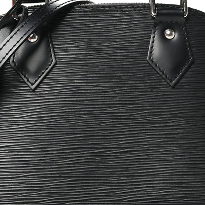 Louis Vuitton Epi Alma BB Black 7 of 10