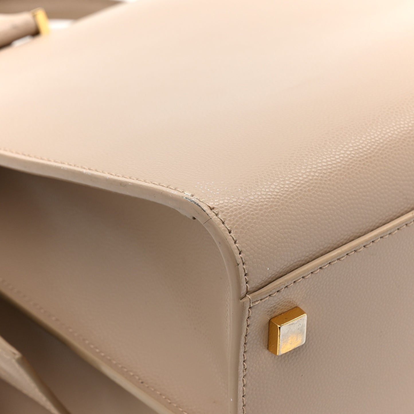 Grain De Poudre Medium Uptown Tote Dark Latte