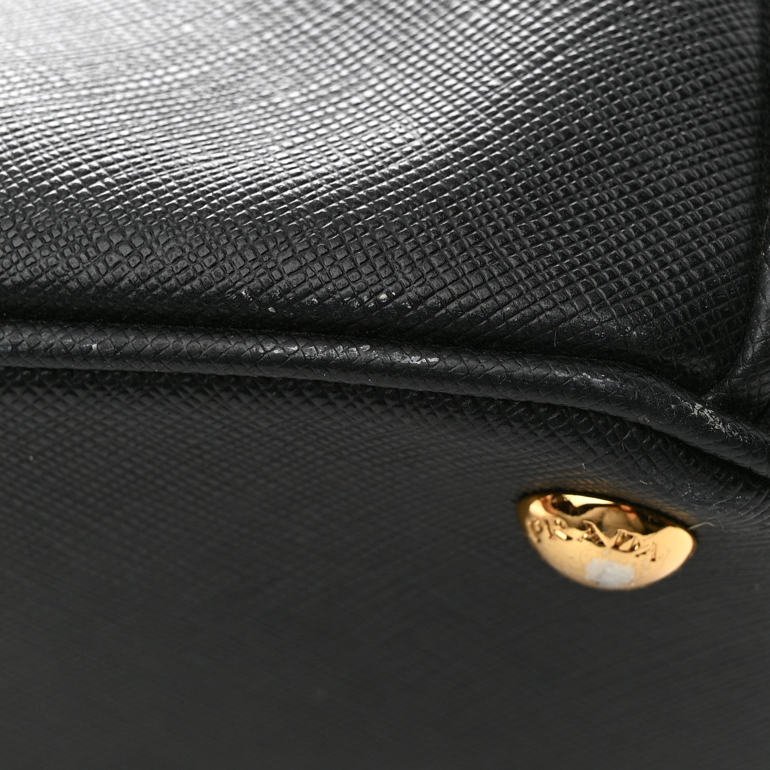 Prada Saffiano Medium Galleria Double Zip Tote Black 14 of 14
