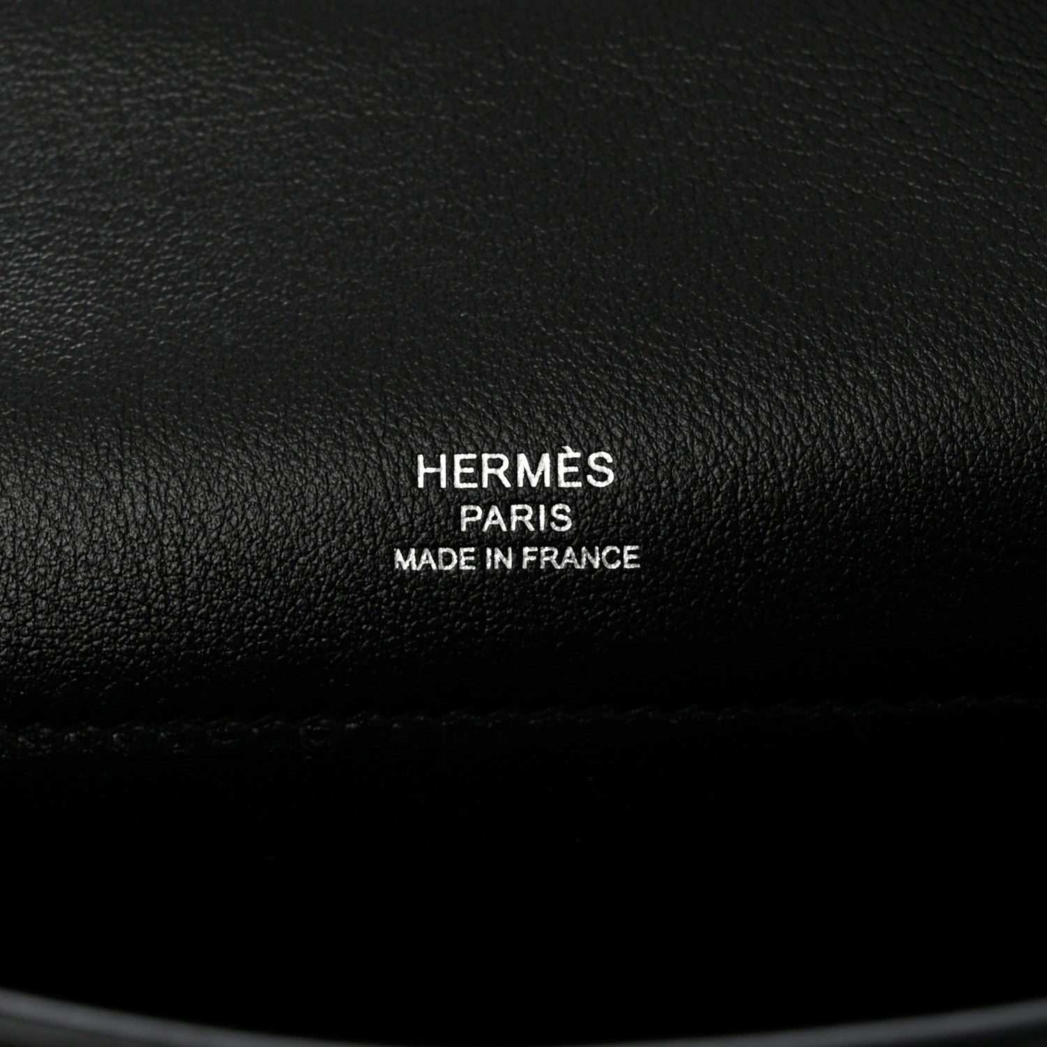 Hermes Swift Kelly Cut Clutch Pochette Black 6 of 8