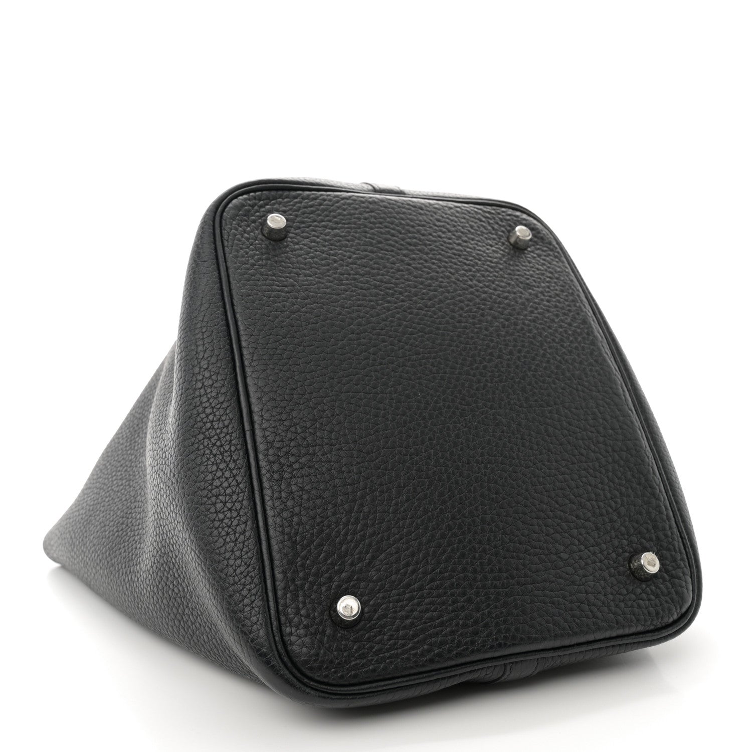 Hermes Taurillon Clemence Picotin Lock 22 MM Black 4 of 10