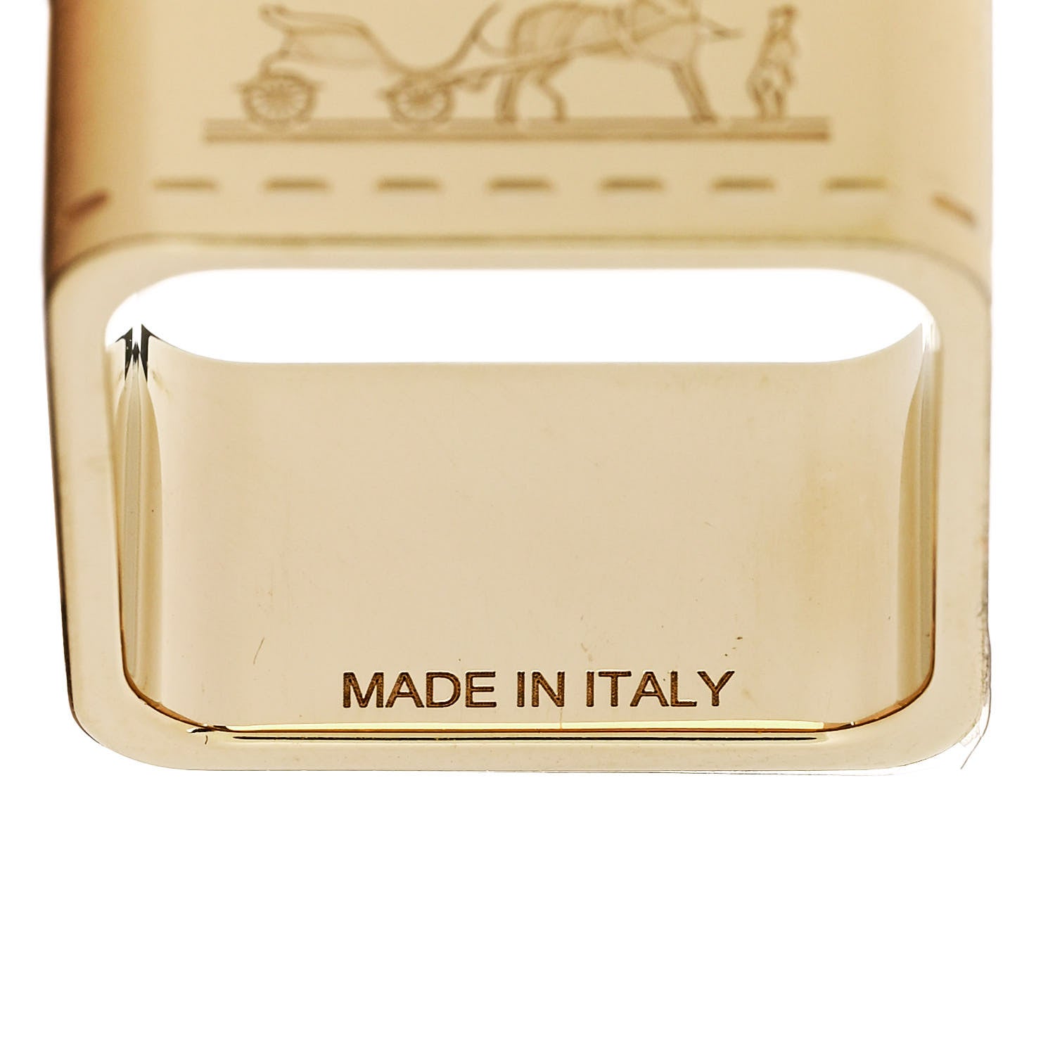 Hermes Permabrass Bolduc Scarf Ring 3 of 4