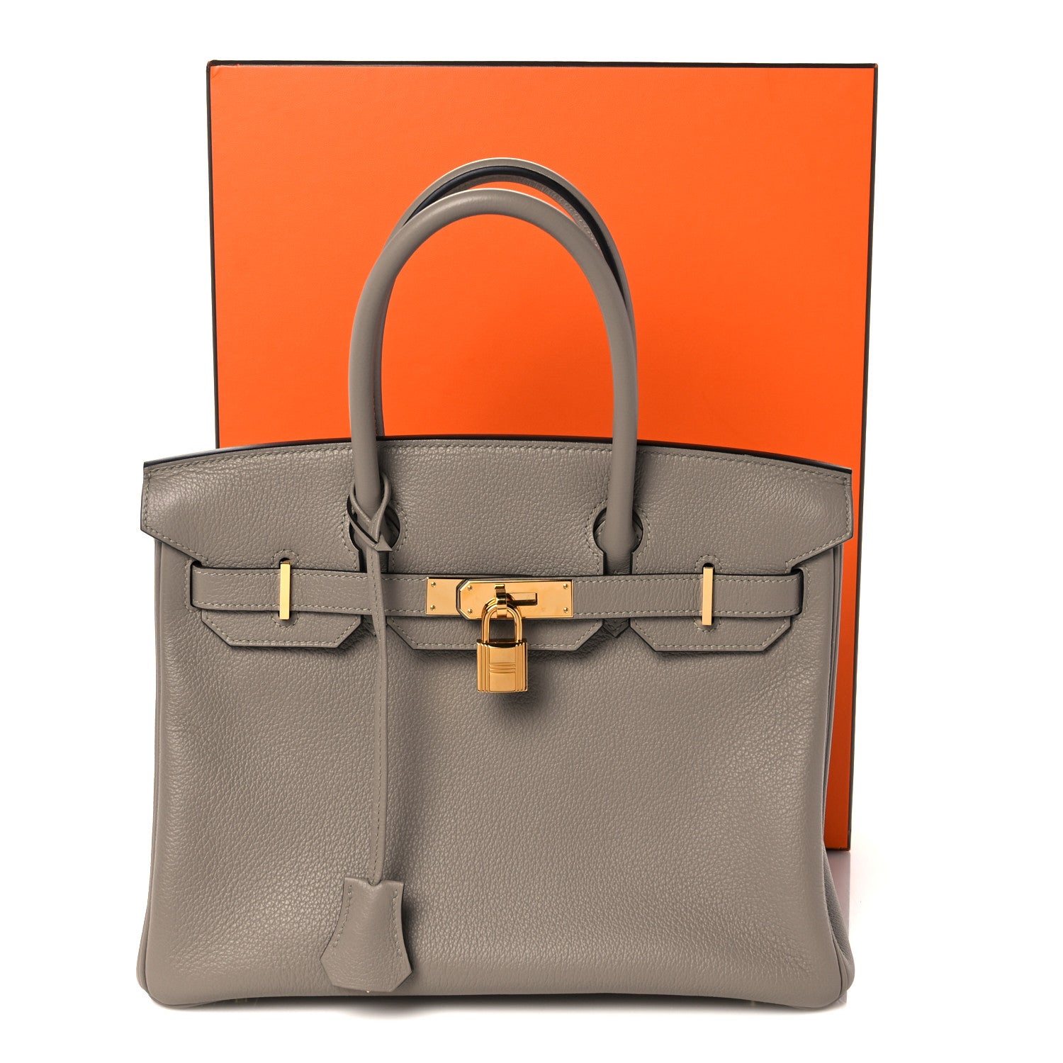 Hermes Togo Birkin 30 Gris Asphalte 36 of 36