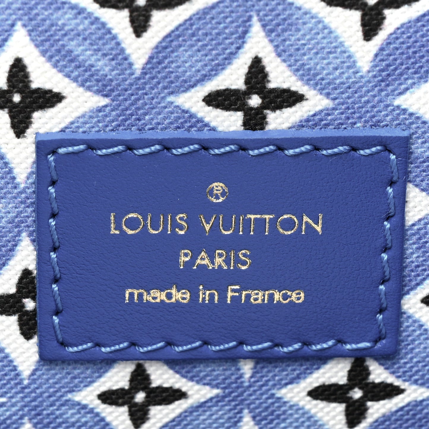 Monogram Giant By The Pool Pochette Metis MM Blue
